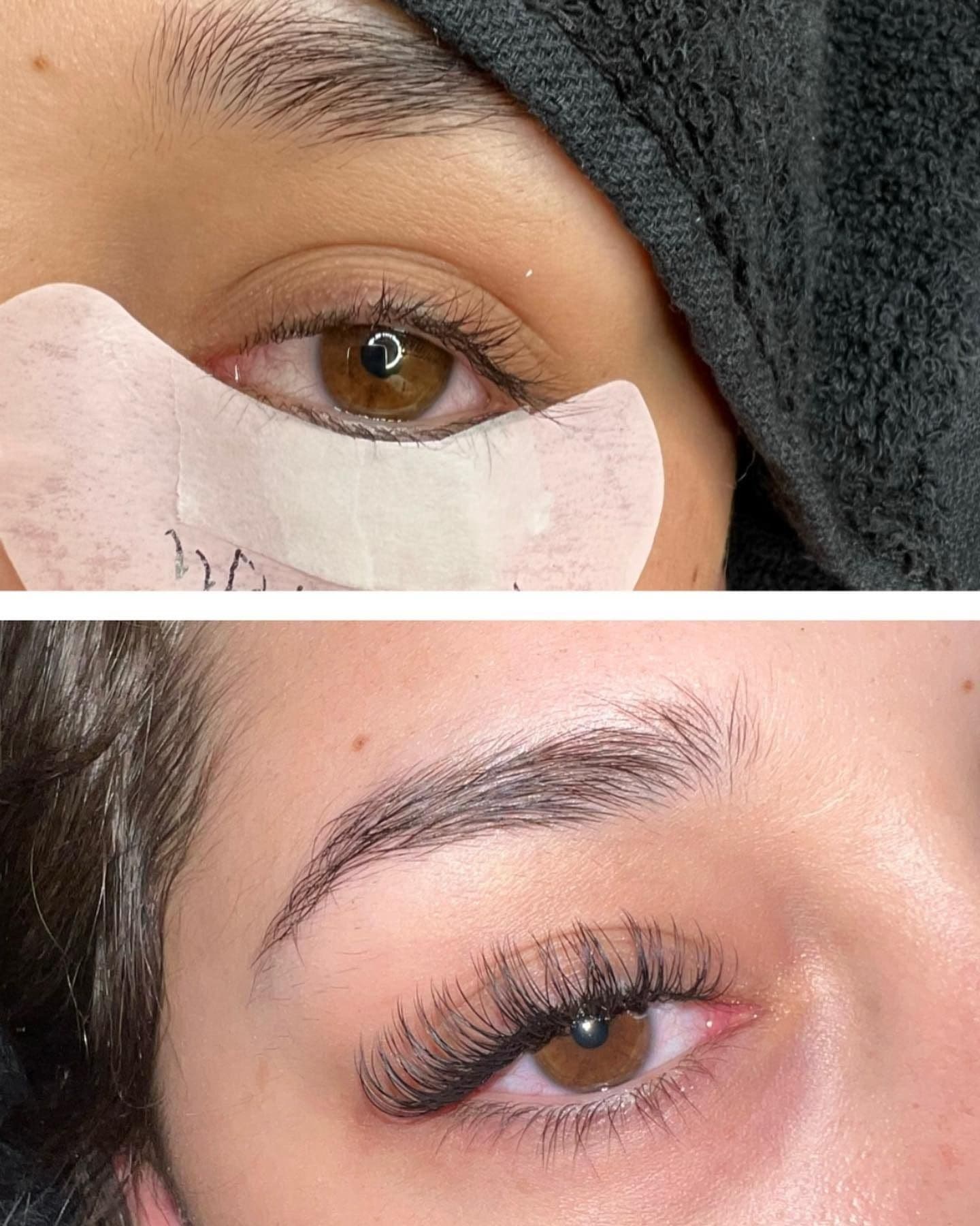 Brow lamination og lash lift hos Klinik Luné